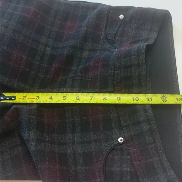 Nygard Slims Plaid Winter Weight Pants, Skinny, Stretchy, Comfortable Waistband - Picture 6 of 9